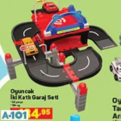 OYUNCAK 2 KATLI GARAJ SETİ OYUNCAK 2 KATLI GARAJ SETİ